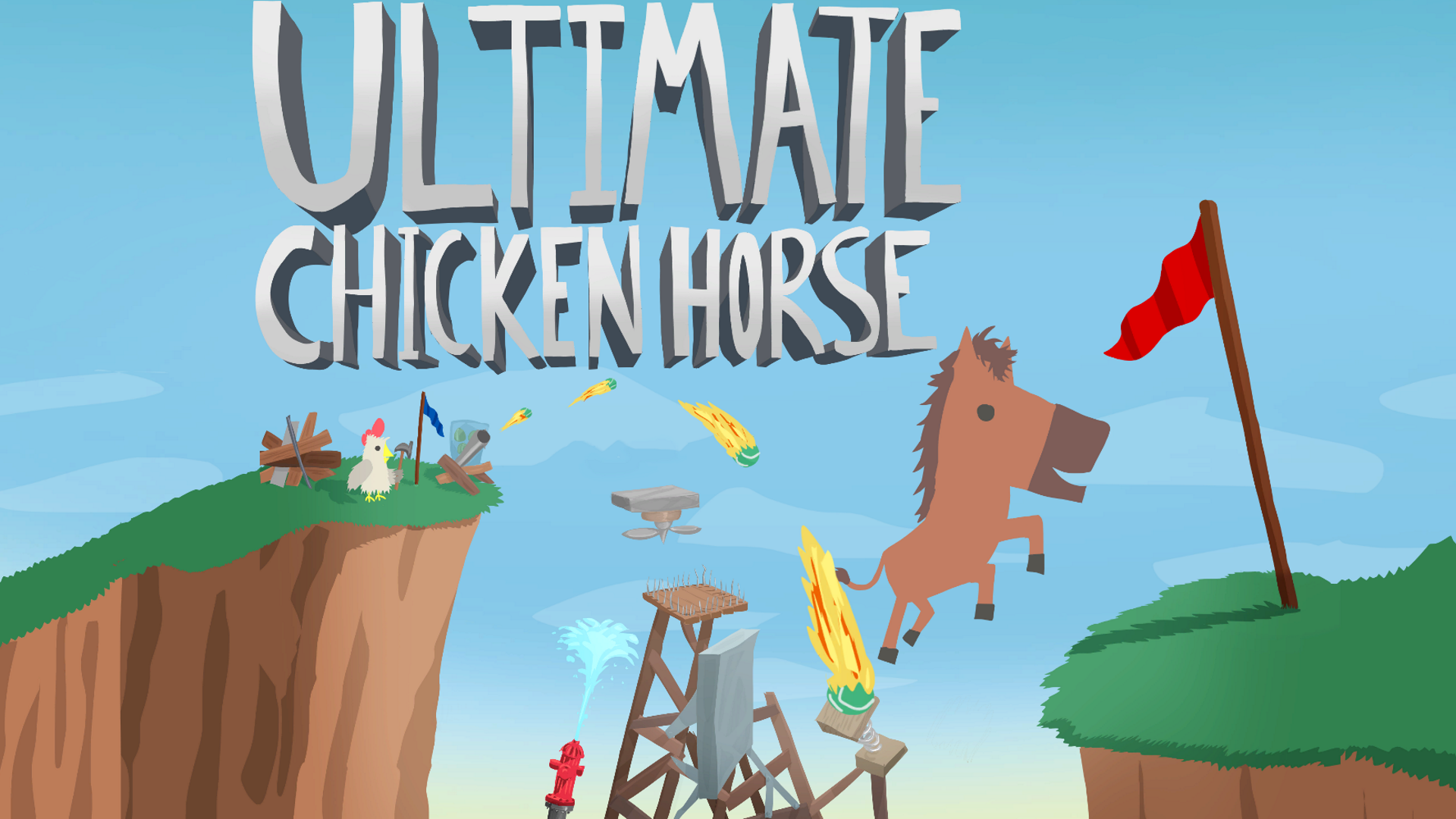 Ultimate Chicken Horse Logo Download Ultimate Chicken Horse for PC