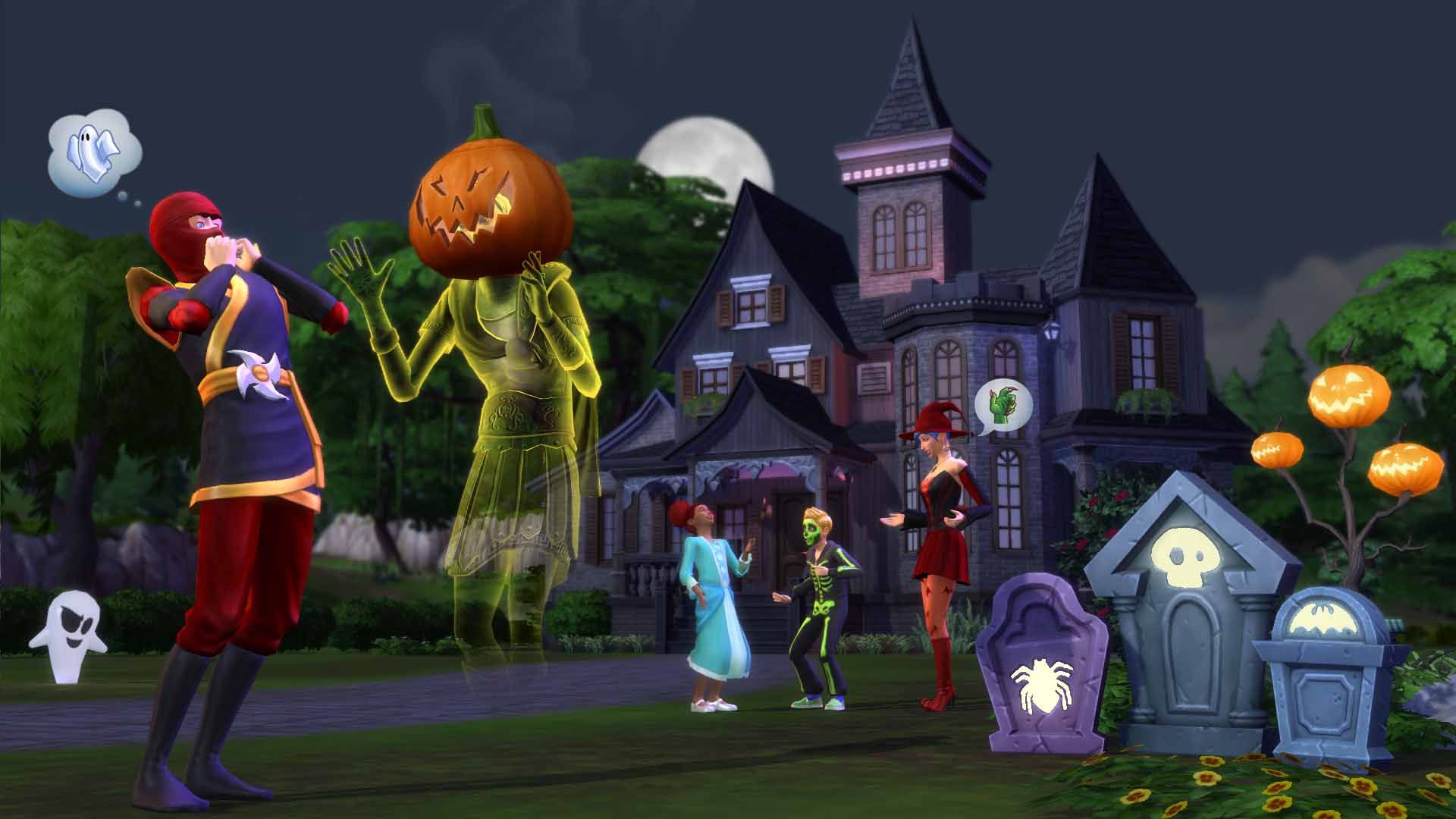 original Download The Sims 4 Spooky Stuff for PC