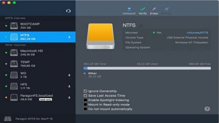 Paragon NTFS for MAC download torrent