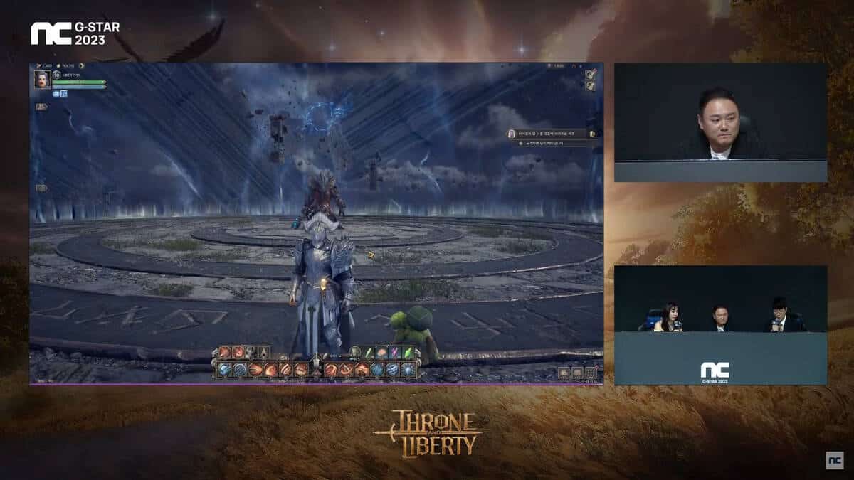 What was shown at the presentation of the updated version What was shown at the presentation of the updated version of the MMORPG Throne and Liberty at G-Star 2023