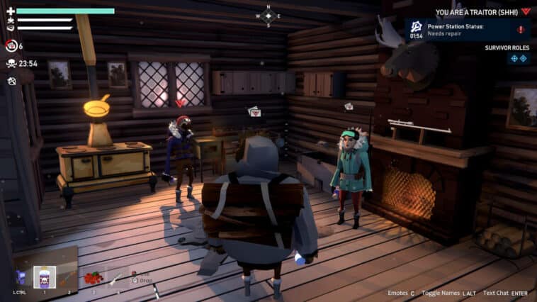 A free version of the social game Project Winter has appeared on Steam
