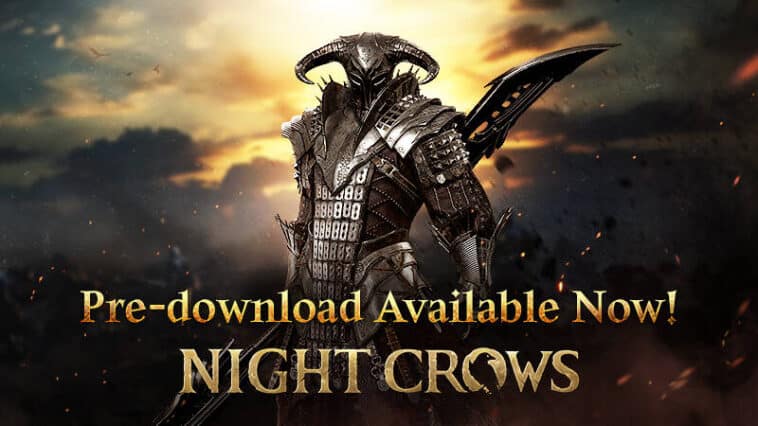 MMORPG Night Crows client available for pre-download
