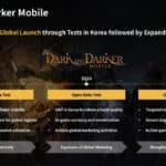 Krafton announced the timing of open testing and release of Dark and Darker Mobile